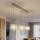 Brilagi - Lustru pe cablu STELLA 3xE27/60W/230V bej/auriu