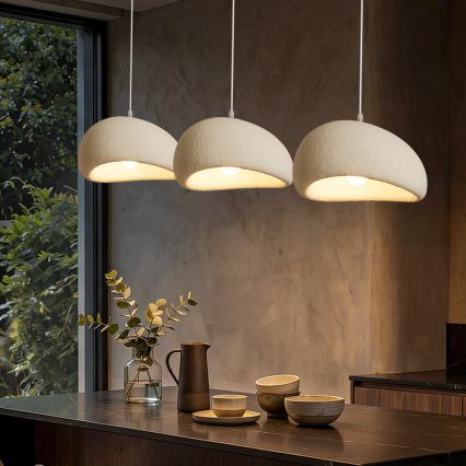 BRILAGI - Lustru pe cablu WABI SABI 3xE27/60W/230V alb