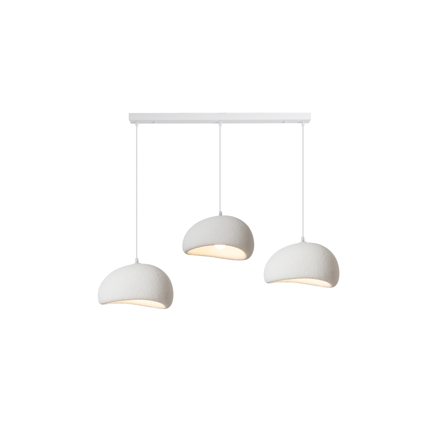 BRILAGI - Lustru pe cablu WABI SABI 3xE27/60W/230V alb