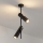Brilagi - Lustru pe tijă BRANCH 2xGU10/30W/230V negru