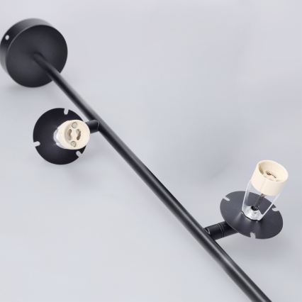 Brilagi - Lustru pe tijă BRANCH 2xGU10/30W/230V negru