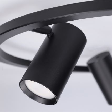 BRILAGI - Lustru suspendat cu cablu SELE 6xGU10/30W/230V negru