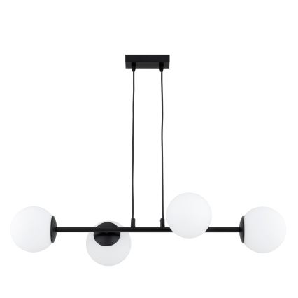 Brilagi - Lustru suspendat pe cablu MILO 4xE27/60W/230V negru