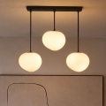 BRILAGI - Lustru suspendat pe cablu PEBBLES 3xE27/40W/230V negru