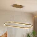 Brilagi - Lustru suspendat pe cablu PONDIE LED/44W/230V 80x30 cm auriu