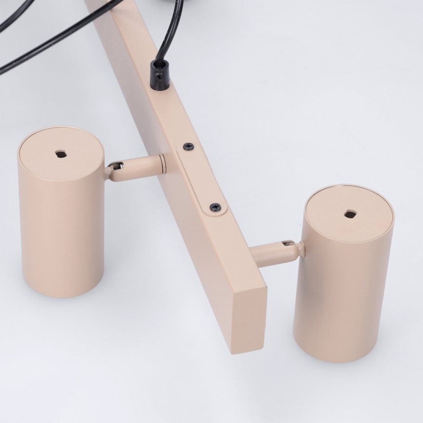 Brilagi - Lustru suspendat pe cablu SELE 4xGU10/30W/230V bej