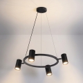 Brilagi - Lustru suspendat pe cablu SELE 4xGU10/30W/230V negru