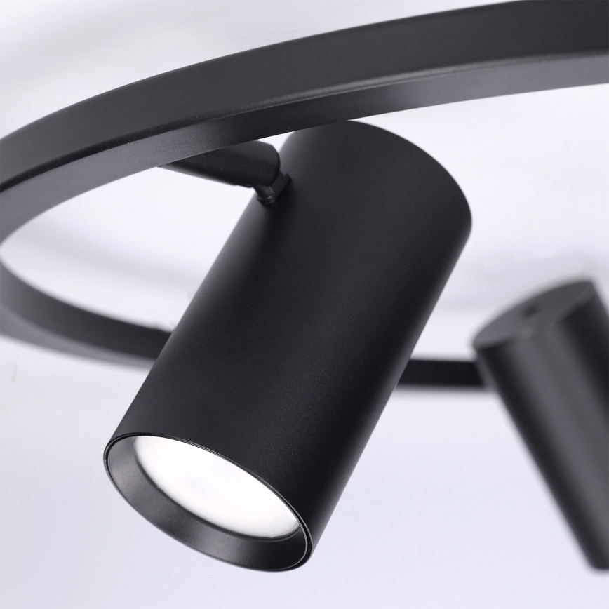 BRILAGI - Lustru suspendat pe cablu SELE 4xGU10/30W/230V negru