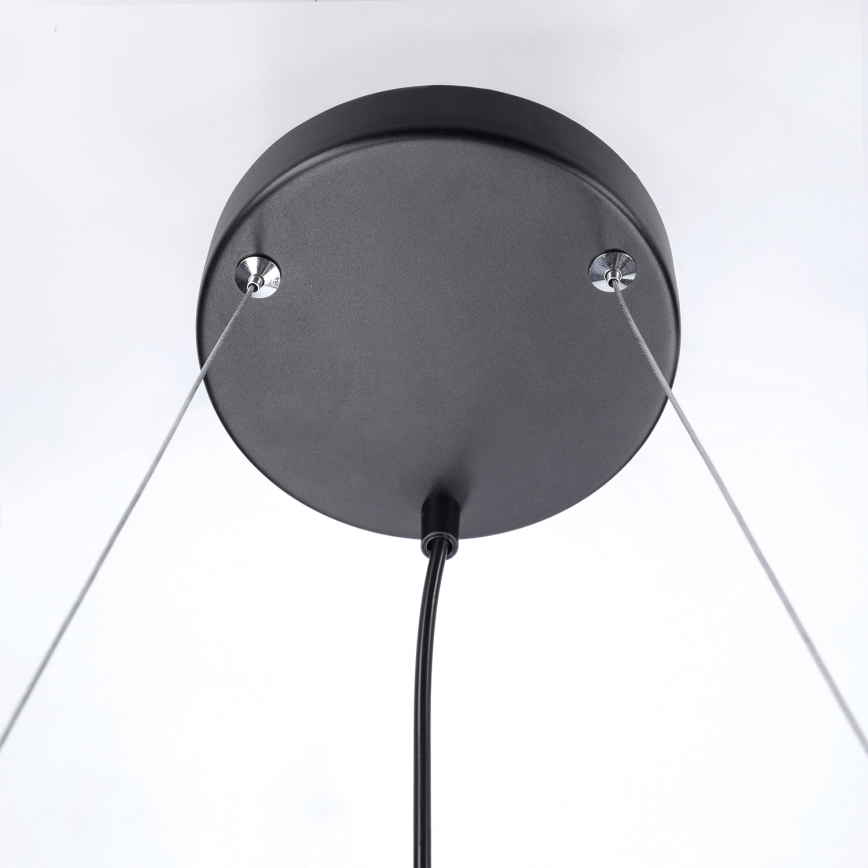 BRILAGI - Lustru suspendat pe cablu SELE 4xGU10/30W/230V negru