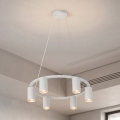 Brilagi - Lustru suspendat pe cablu SELE 6xGU10/30W/230V alb