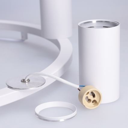 BRILAGI - Lustru suspendat pe cablu SELE 6xGU10/30W/230V alb