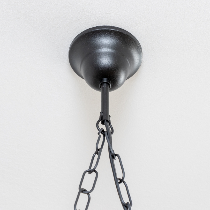 Brilagi - Lustru suspendat pe lanț QUEEN 2xE14/40W/230V fag/wenge