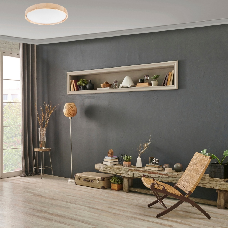 Brilagi - Lustr LED dimabil MANAROLA SMART LED/36W/230V 2700-6500K diametru 51 cm Wi-Fi Tuya + telecomandă