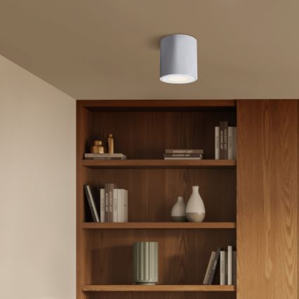 Brilagi - Lampă LED RGBW reglabilă pentru baie MIA, 1xGU10/4,8W/230V, 3000K, 84x80 mm, alb, IP54 + telecomandă