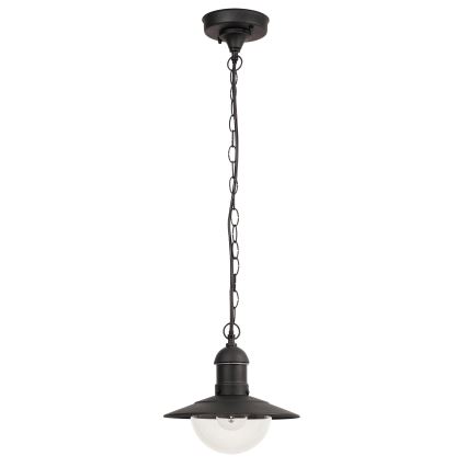 Brilagi MOLDE - lampă suspendată pentru exterior, 1xE27/60W, IP44, negru
