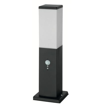 Brilagi NOVA - lampă de exterior cu senzor, 1xE27/15W/230V, 40 cm, IP44, neagră