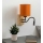 Brilagi - NUBILA WOOD Lampă de perete LED flexibilă 1xE27/25W/230V + LED/3W stejar/negru/portocaliu