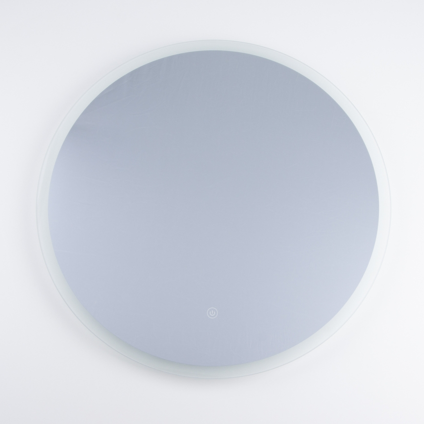 Brilagi - Oglindă de baie LED BERNATE LED/19W/230V Ø 60 cm argintie IP44 CRI 90 dimmabilă + CCT