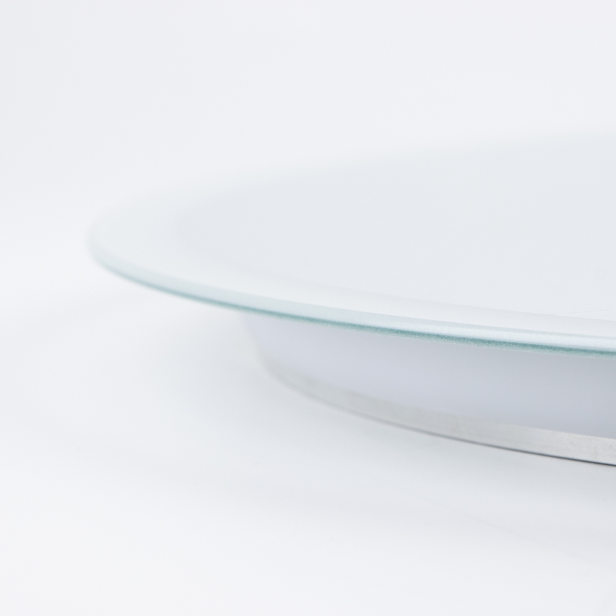 Brilagi - Oglindă de baie LED BERNATE LED/19W/230V Ø 60 cm argintie IP44 CRI 90 dimmabilă + CCT