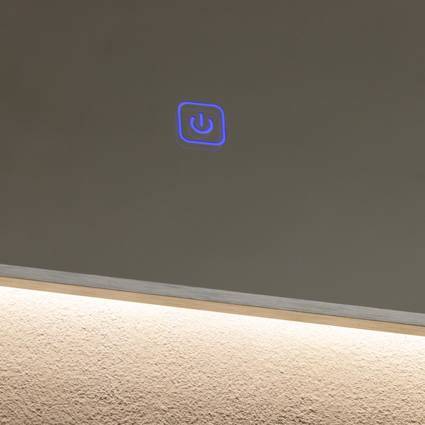 Brilagi - Oglindă LED pentru baie DESIO, LED/20W/230V, 40x60 cm, argintie, IP44, CRI 90, dimmabilă + CCT