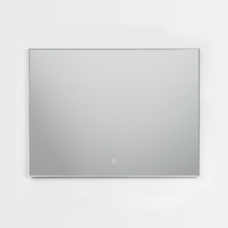 Brilagi - Oglindă de baie DESIO LED/28W/230V 60x80 cm argintie IP44 CRI 90 reglabilă + CCT