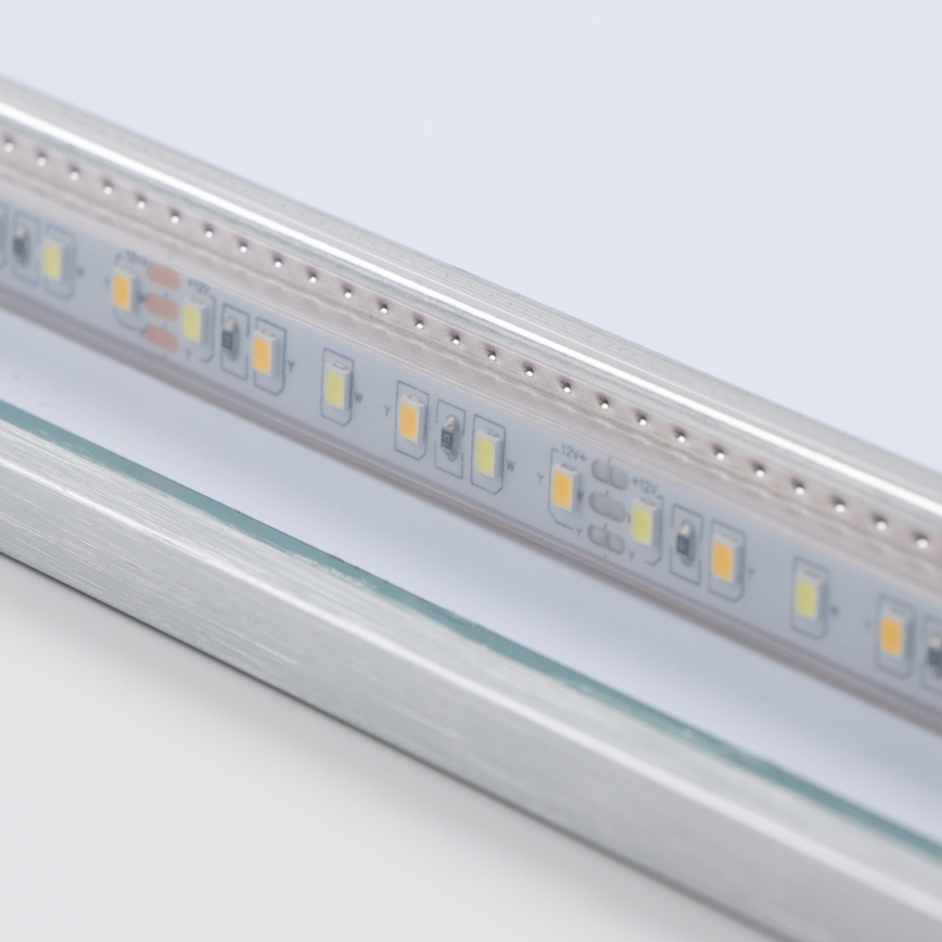 Brilagi - Oglindă de baie DESIO LED/28W/230V 60x80 cm argintie IP44 CRI 90 reglabilă + CCT