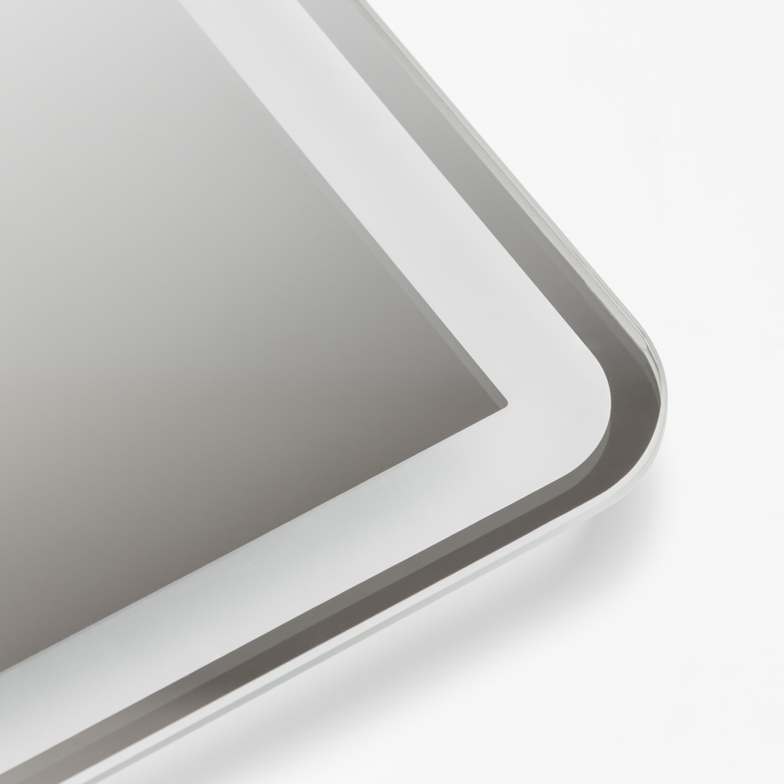 Brilagi - Oglindă LED de baie cu încălzire BELLA, 19W, 230V, 60 x 90 cm, IP44, CRI 90, dimabilă, CCT (temperatură de culoare reglabilă)