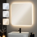 BRILAGI - Oglindă de baie încălzită DIANA LED/17W/230V 60x60 cm IP44 CRI 90 reglabilă + CCT