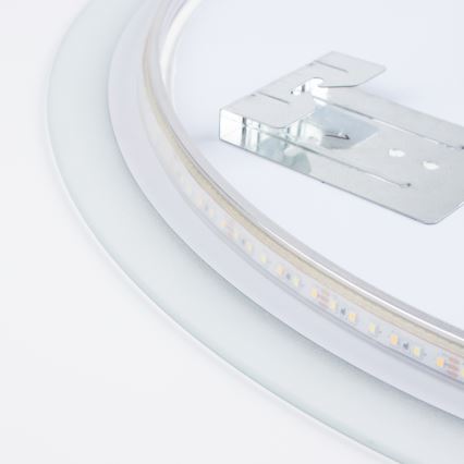 Brilagi CUNEO - Oglindă de baie LED, 19W, 230V, Ø 60 cm, IP44, CRI 90, reglabilă + CCT