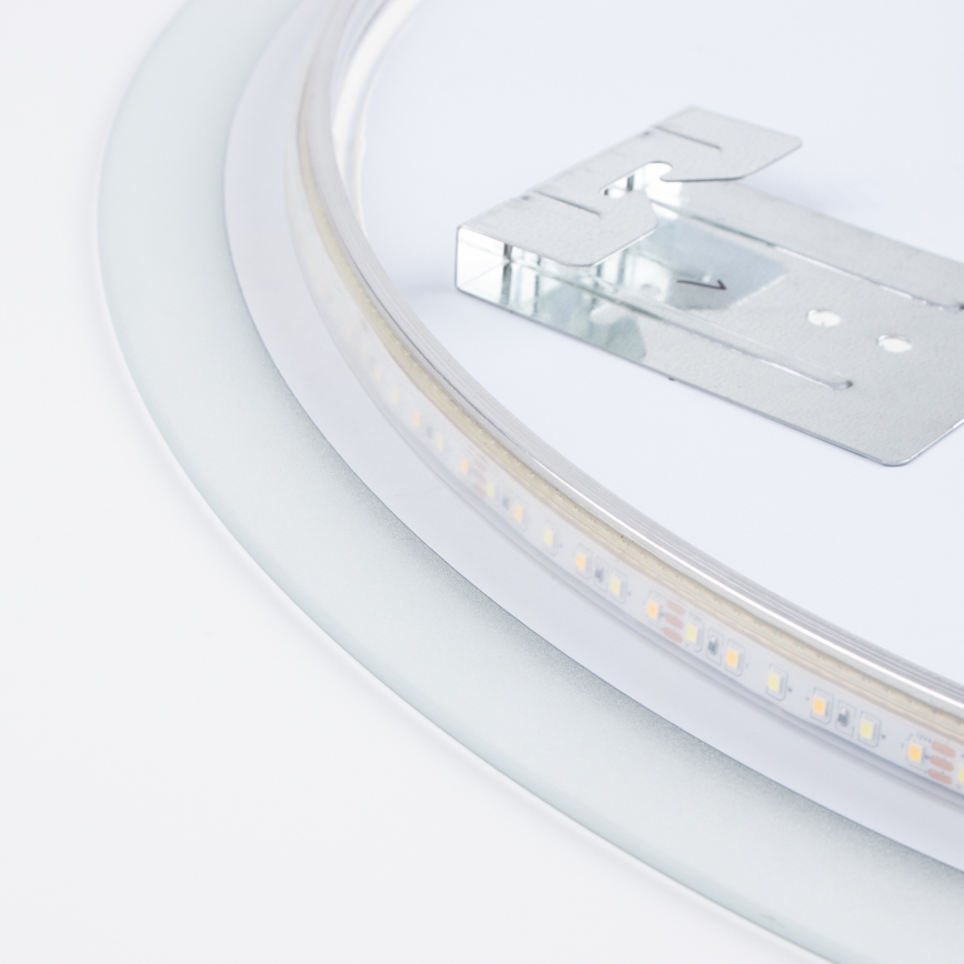 Brilagi CUNEO - Oglindă de baie LED, 19W, 230V, Ø 60 cm, IP44, CRI 90, reglabilă + CCT