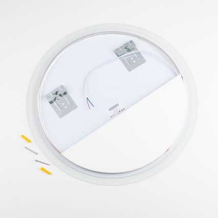 Brilagi CUNEO - Oglindă de baie LED, 19W, 230V, Ø 60 cm, IP44, CRI 90, reglabilă + CCT