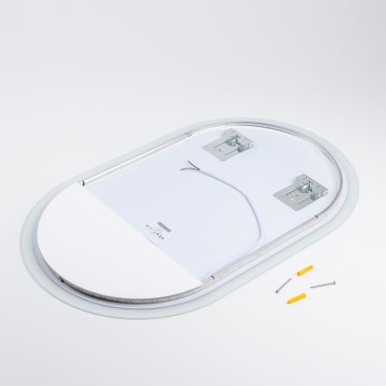Brilagi - Oglindă de baie LED LECCO LED/25W/230V 50x80 cm IP44 CRI 90 reglabilă + CCT