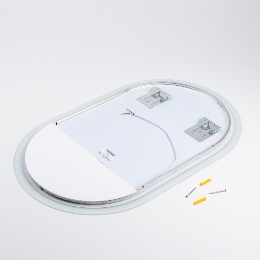 Brilagi - Oglindă de baie LED LECCO LED/25W/230V 50x80 cm IP44 CRI 90 reglabilă + CCT