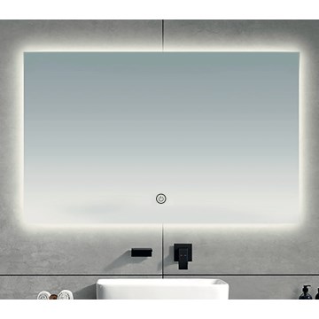 Brilagi - Oglindă de baie LED LUCE, 28W/230V, 60x80 cm, IP44, CRI 90, reglabilă + CCT