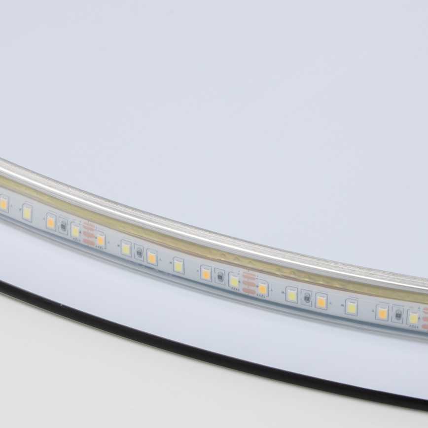 Brilagi - Oglindă LED pentru baie LUNA, 26W/230V, Ø 80 cm, IP44, CRI 90, reglabilă + CCT