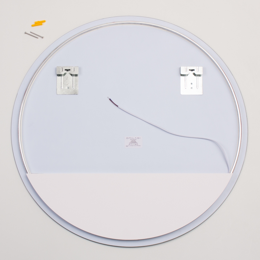 Brilagi - Oglindă LED pentru baie LUNA, 26W/230V, Ø 80 cm, IP44, CRI 90, reglabilă + CCT