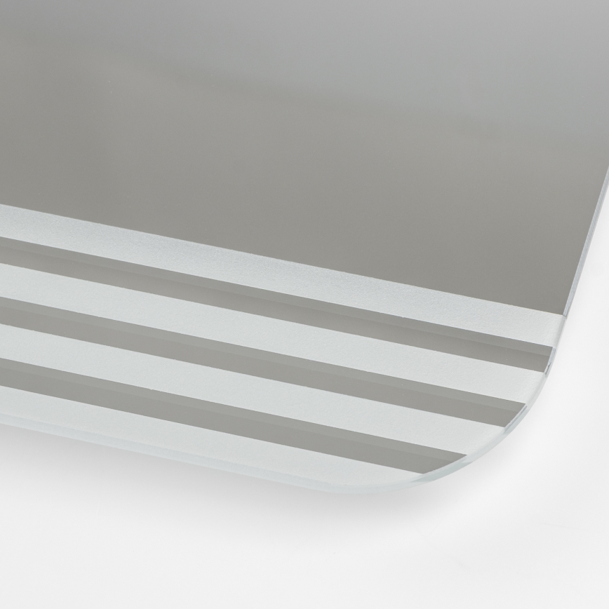 Brilagi - Oglindă LED de baie MELZO, 28W, 230V, 60x80 cm, IP44, CRI 90, reglabilă + CCT