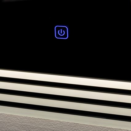 Brilagi - Oglindă LED de baie MELZO, 28W, 230V, 60x80 cm, IP44, CRI 90, reglabilă + CCT