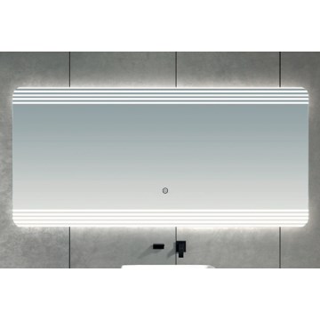 Brilagi - Oglindă de baie LED MELZO LED/30W/230V 60x90 cm IP44 CRI 90 dimerizabilă + CCT