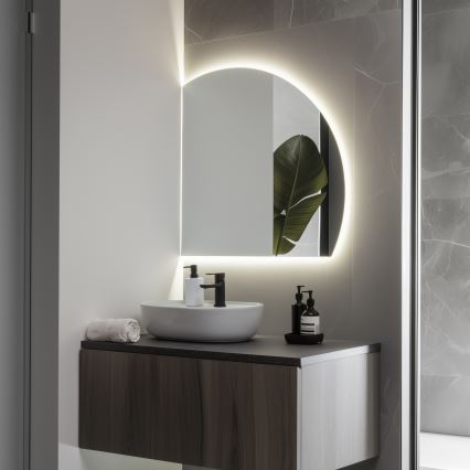 Brilagi - QUARTIERE, oglindă de baie LED, 25W/230V, 70x75 cm, IP44, CRI 90, reglabilă + CCT