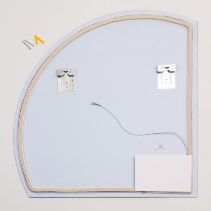 Brilagi - QUARTIERE, oglindă de baie LED, 25W/230V, 70x75 cm, IP44, CRI 90, reglabilă + CCT