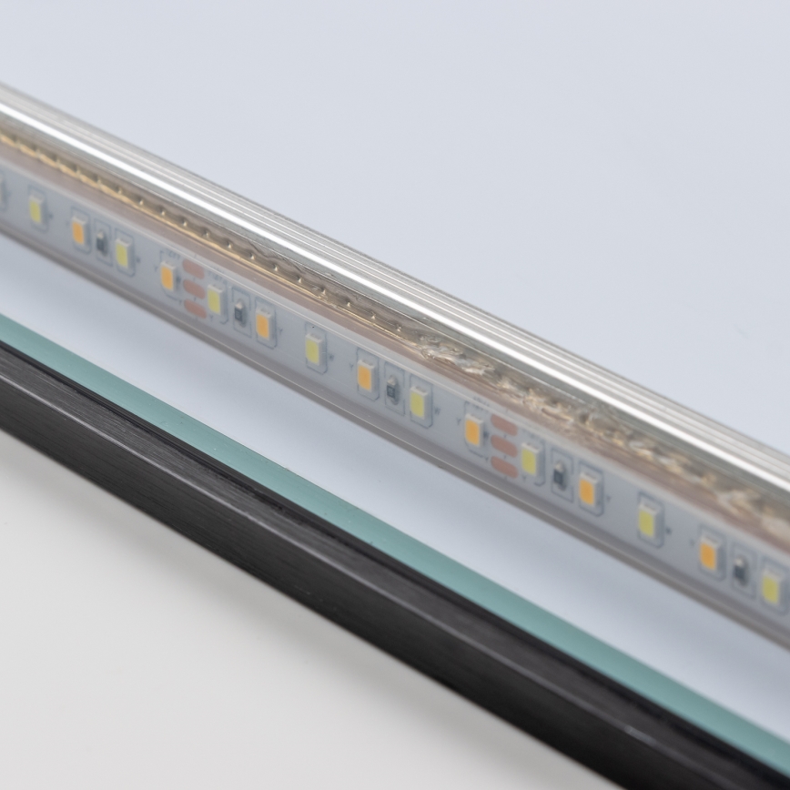 Brilagi - Oglindă de baie LED SUELLO LED/28W/230V 60x80 cm, neagră, IP44, CRI 90, reglabilă în intensitate + CCT