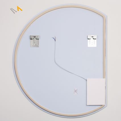 Brilagi - Oglindă LED de baie MEZZO, 80 x 70 cm, 25 W, 230 V, IP44, CRI 90, reglabilă (dimmabilă) + CCT