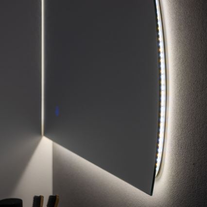 Brilagi - Oglindă de baie LED QUARTIERE LED/18W/230V 50x55 cm IP44 CRI 90 dimabilă + CCT