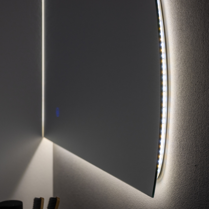 Brilagi - Oglindă de baie LED QUARTIERE LED/18W/230V 50x55 cm IP44 CRI 90 dimabilă + CCT