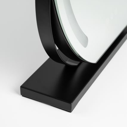 BRILAGI - Oglindă de machiaj LED cu intensitate reglabilă CALIFORNIA LED/14W/230V 3000/4000/6500K 44x40 cm neagră