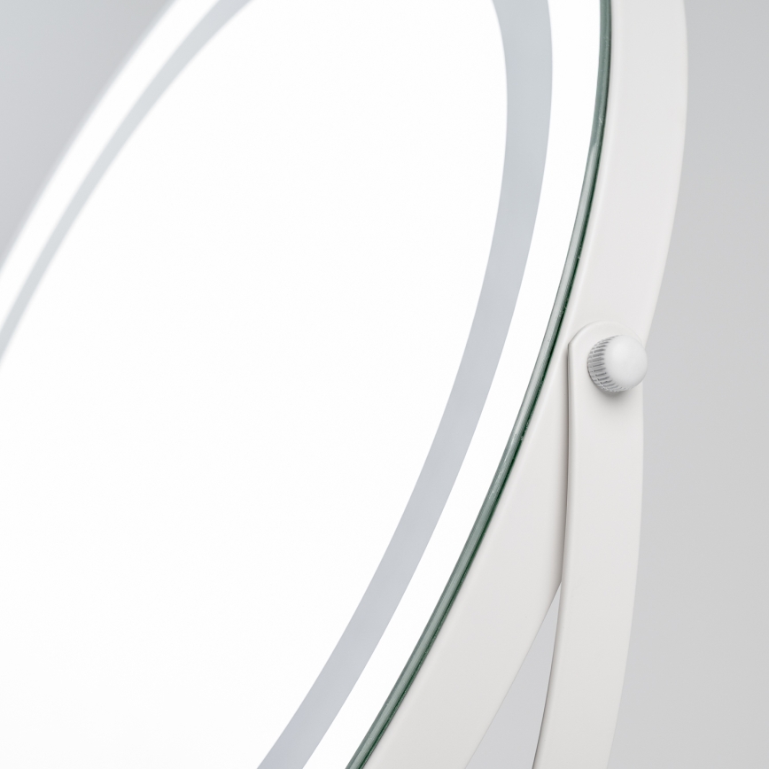 BRILAGI - Oglindă de machiaj LED reglabilă CALIFORNIA LED/17W/230V 3000/4000/6500K Ø 42 cm albă