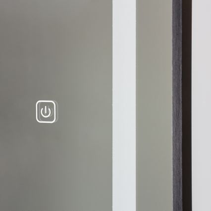 Brilagi - Oglindă de podea BELLEZA cu LED, 42 W, 230 V, 160 x 50 cm, IP44, CRI 90, dimabilă + CCT (temperatură de culoare reglabilă)