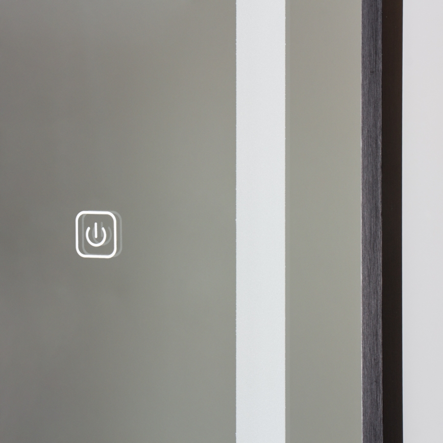 Brilagi - Oglindă de podea BELLEZA cu LED, 42 W, 230 V, 160 x 50 cm, IP44, CRI 90, dimabilă + CCT (temperatură de culoare reglabilă)