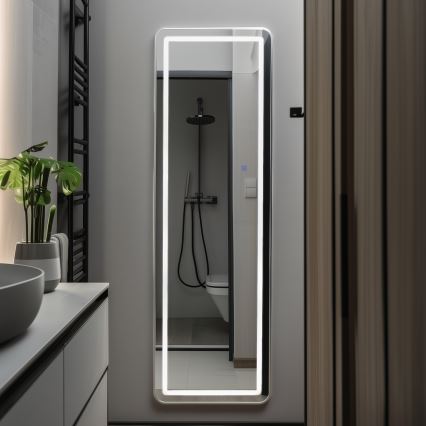 Brilagi - Oglindă de podea BELLEZA LED/42W/230V 160x50 cm IP44 CRI 90 dimmabilă + CCT